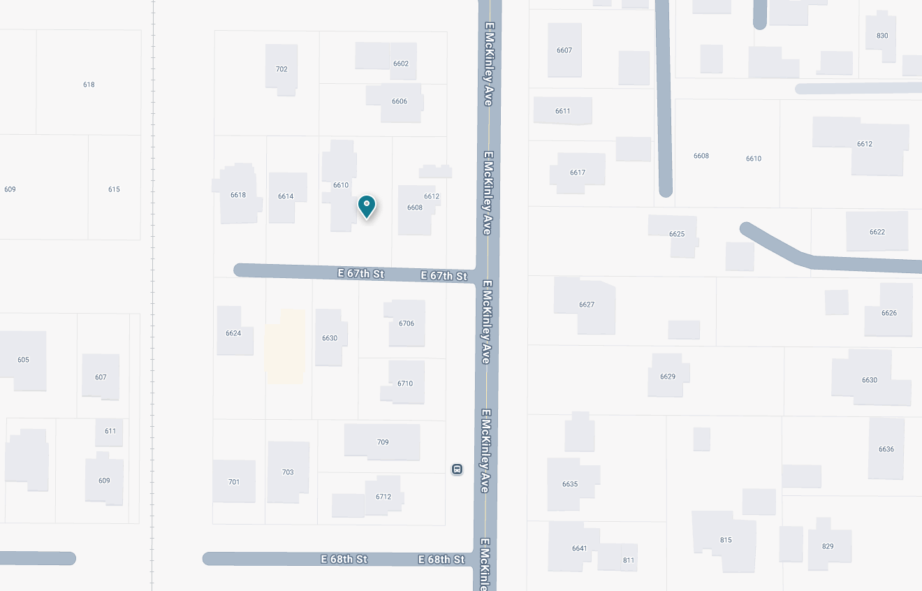 MAP - 6612 McKinley Avenue Tacoma, WA 89404